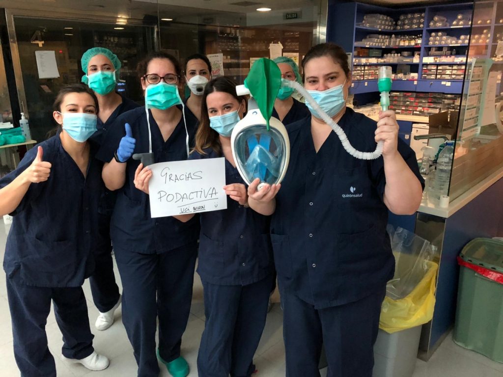 Lee más sobre el artículo PODOACTIVA PONE SU TECNOLOGÍA AL SERVICIO DE LOS PROFESIONALES SANITARIOS PARA LA LUCHA CONTRA EL CORONAVIRUS